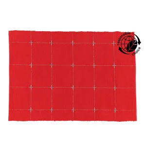 Winteria bordstablett Tuike röd 33 x 45 cm image