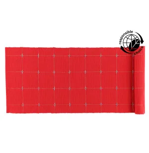 Winteria löpare Tuike röd 33 x 140 cm image