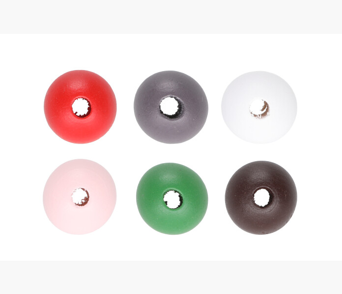 Traparlor olika farger 20 mm 20st. 1 image