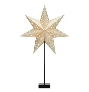 Solvalla bords julstjärna 69 cm guld kuva