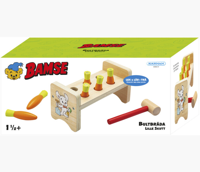 Bamse Lille Skutts bultbrada 18 man. + kuva