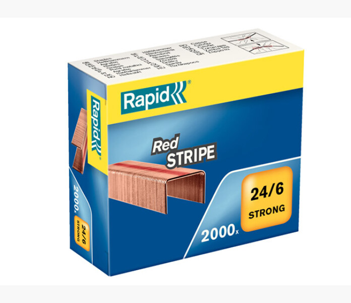 Rapid stift 24 6 roda 2000st image