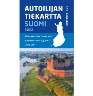 Vägkarta Finland 2022 1:800000 image