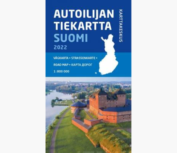 Vagkarta Finland 2022 1 800000 kuva