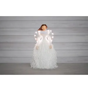 Engel med led 36cm vit kuva