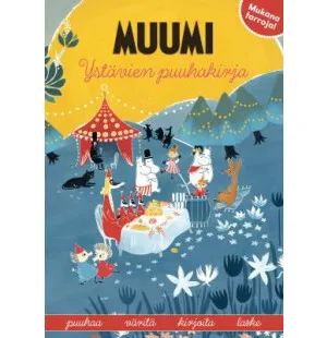 Muumi ystävien puuhakirja kuva