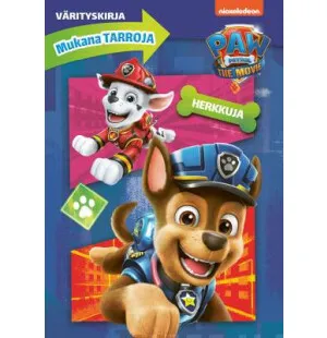 paw patrol värityskirja kuva