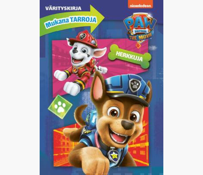 paw patrol varityskirja kuva