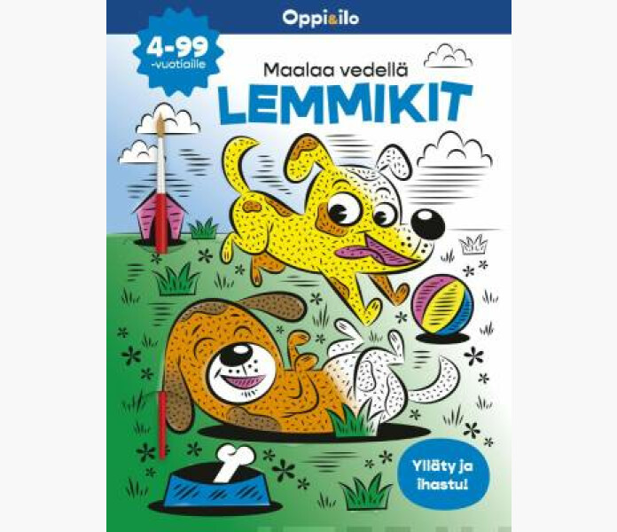 Maalaa vedella lemmikit kuva