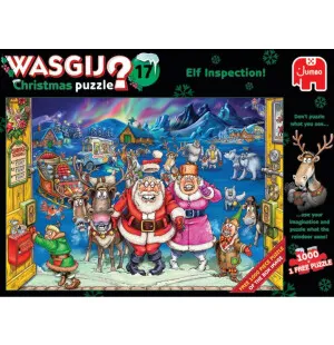 Pussel Wasgij Christmas 17 2 x 1000 bt 12+ image