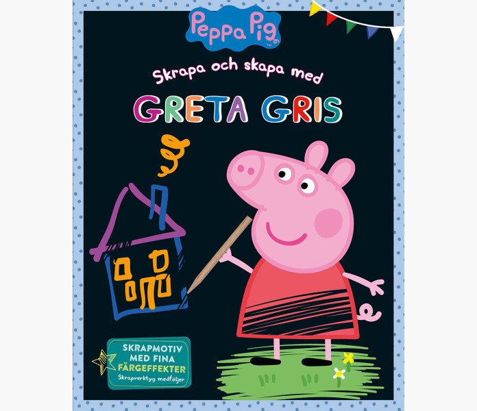 Skrapa och skapa med Greta Gris kuva