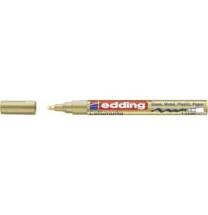 Edding 753 kalligrafi penna 1-2,5mm guld image
