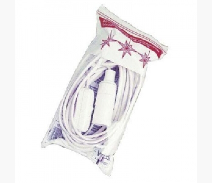 Vit upphangningssladd 5m image