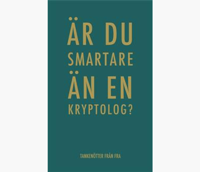ar du smartare an en kryptolog tankenotter fran fra kuva