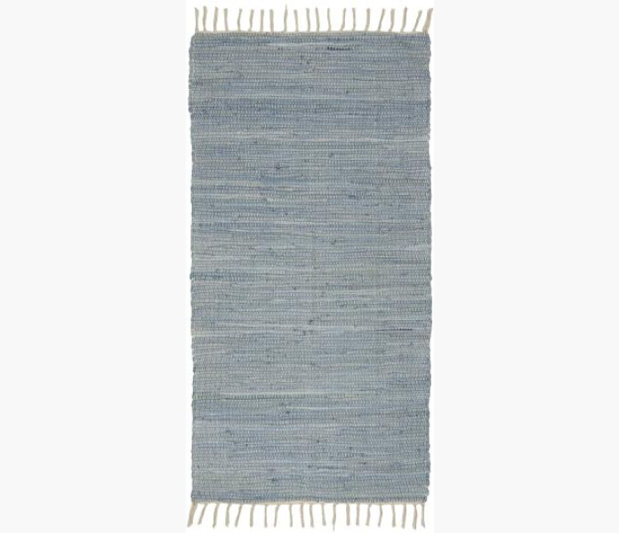 Matta Bla bomull 60 x 120cm kuva