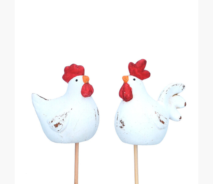 Blompinne med hona i keramik image