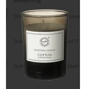 Bruka Doftljus Smoked Cotton, 8 x 10,5cm image