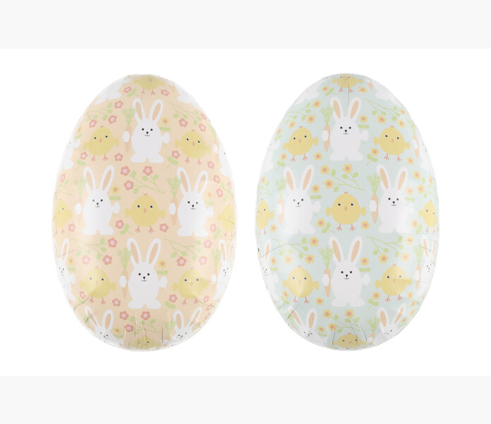 Paskagg i papper kaniner kycklingar 15cm kuva