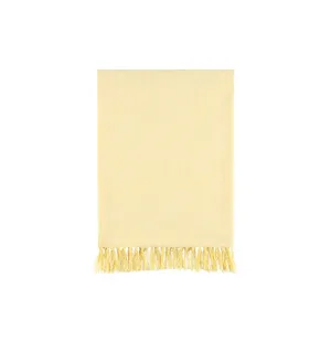 Fanni K Pläd Porvoo ljusgul 130 x 170cm image