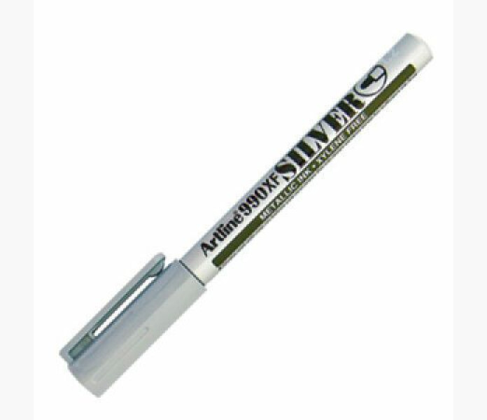 Artline 990XF tuschpenna silver 12mm kuva
