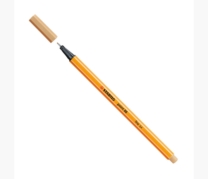 Stabilo Point 88 tuschpenna 04mm ocra image