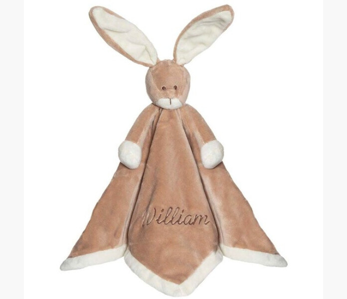 Teddykompaniet Diinglisar Snuttefilt Kanin ljusbrun kuva