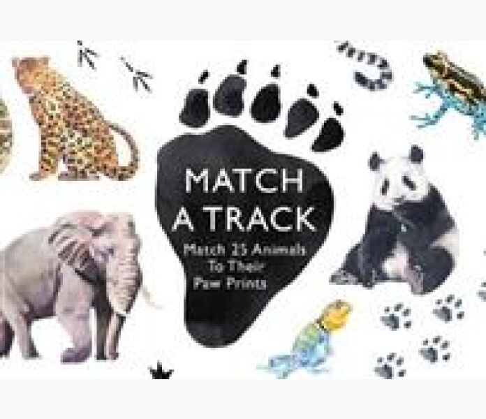 Match a Track Match 25 Animals to Their Paw Print image
