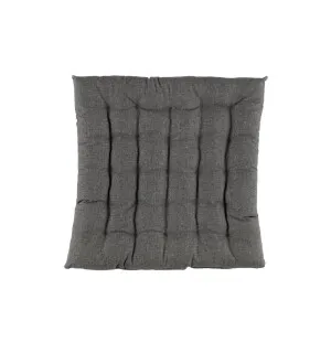 Sittdyna Palermo med akrylyta, mörkgrå 40x40x3cm image