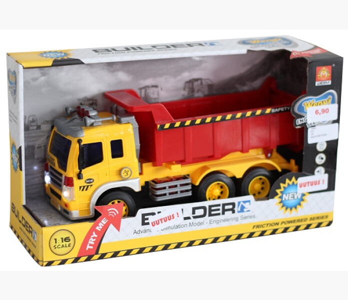 Lastbil med ljud och ljus 27 cm kuva