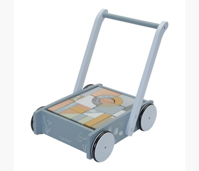 Little Dutch gavagn med bygg block 12+ man bla kuva