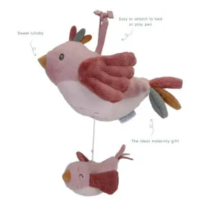 Little Dutch Flowers & Butterflies speldosa fåglar kuva