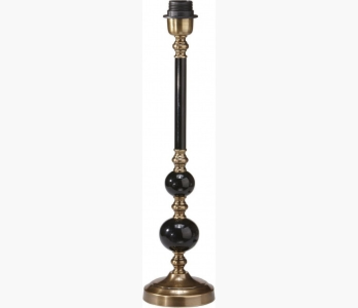 PR Lampfot Abbey svart ant.massing 50cm kuva