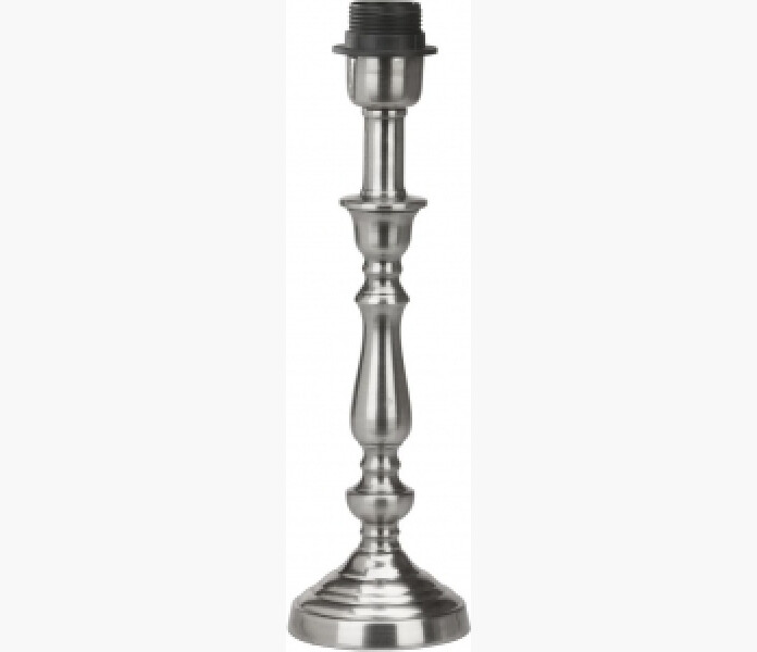 PR Lampfot Therese ant.silver 50cm kuva