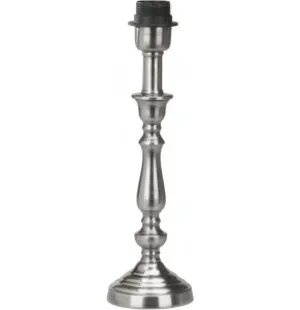 PR Lampfot Therese, ant.silver, 50cm kuva