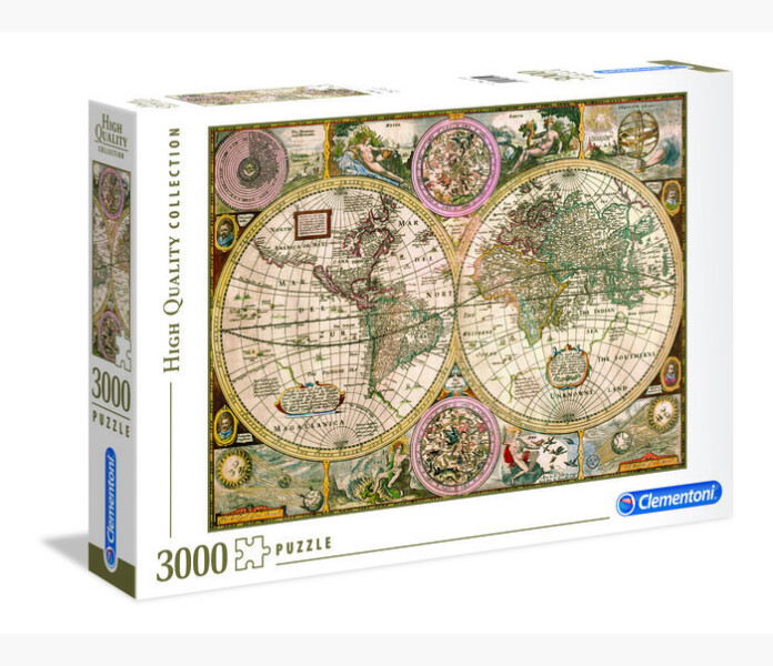 Pussel Old Map 3000 bitar kuva