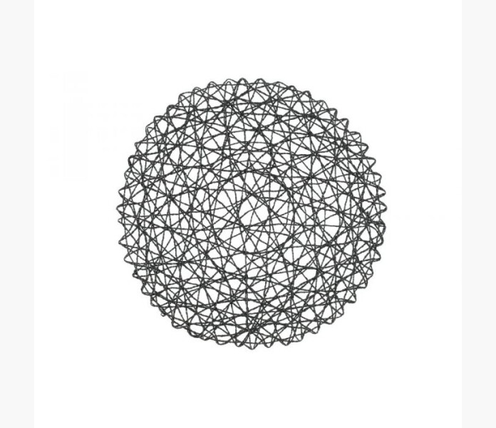 4Living Bordstablett rund 38cm svart image