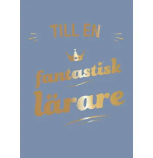 Till en fantastisk lärare kuva