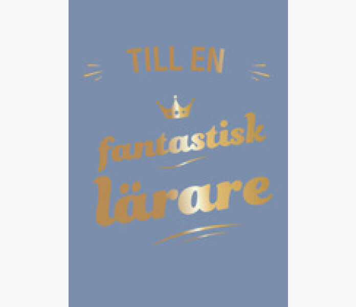 Till en fantastisk larare image