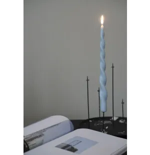 Vio Skruvade ljus kristallblå 2st, 29cm image