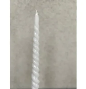 Vio Tvistade ljus vit 2st, 29cm image