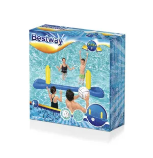 Volleybollset för pool, 244 X 64 cm kuva