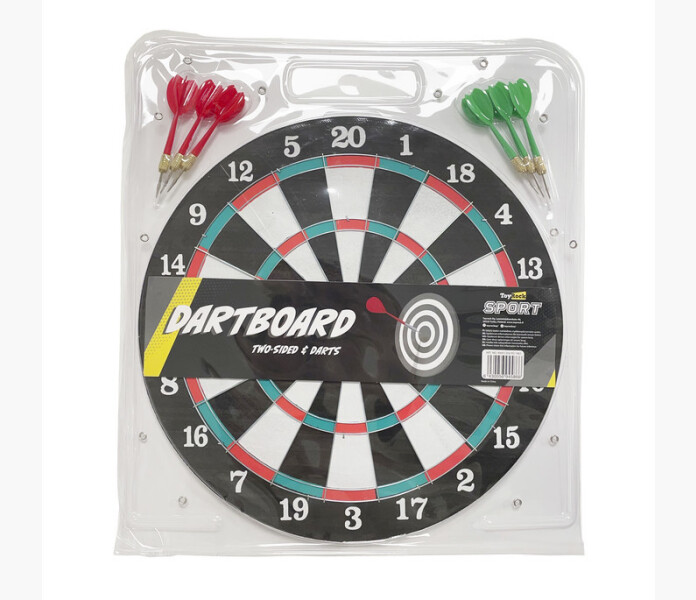 Dubbelsidig Piltavla med 6 st pilar image