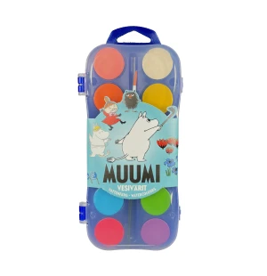 Mumin vattenfärger 12st image