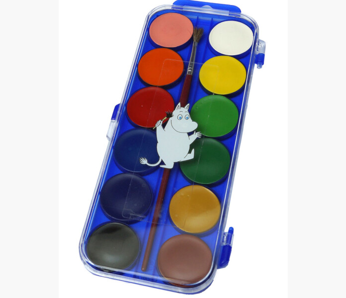 Mumin vattenfarger 12st  kuva