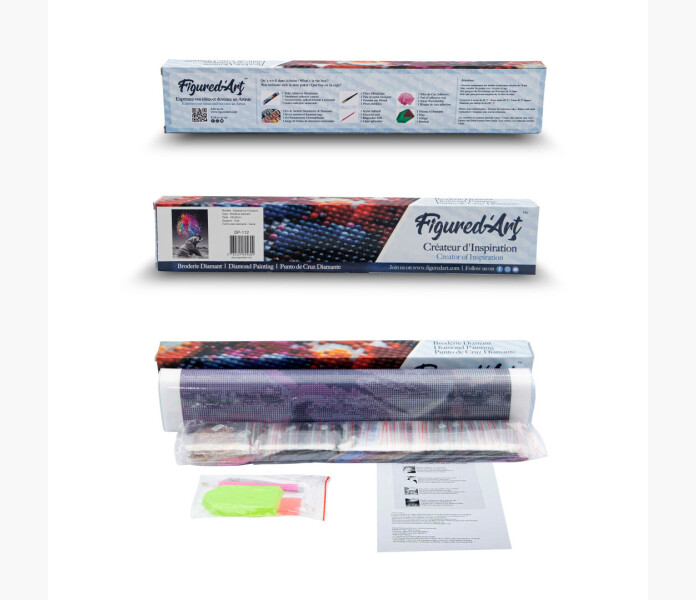 Diamanttavla Rosor 40x50cm  image