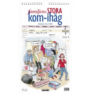 Familjens STORA kom-ihåg-kalender 2023 kuva