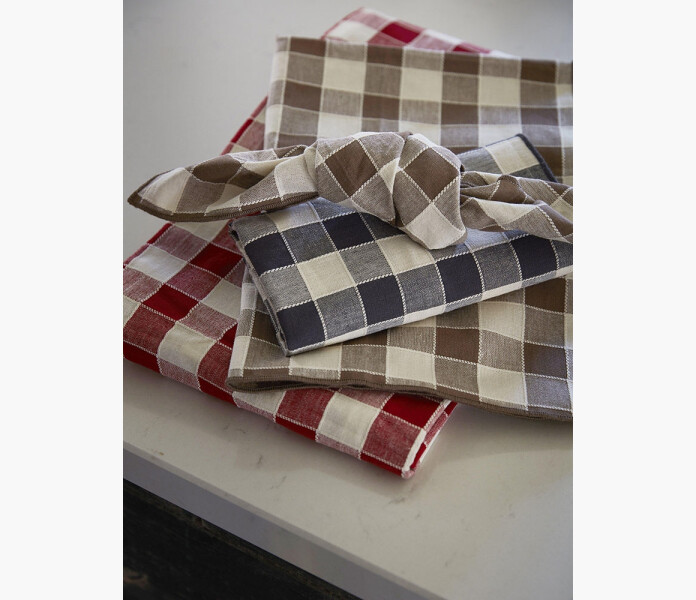 Svanefors Mary servett nougat 45 x 45cm 1 kuva
