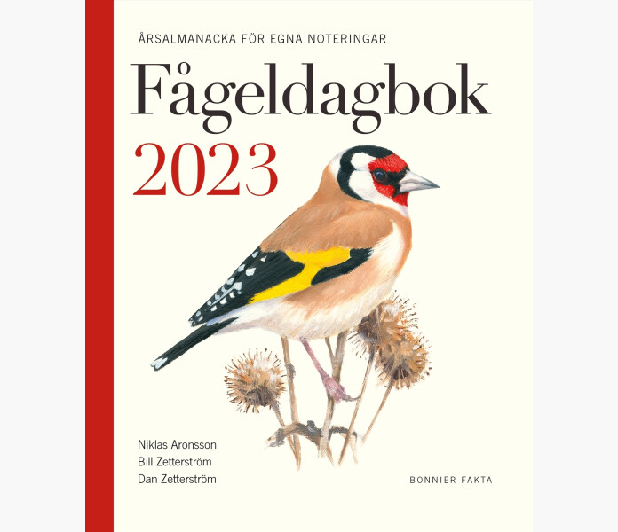 Fageldagbok 2023 Arsalmanacka for egna noteringar kuva