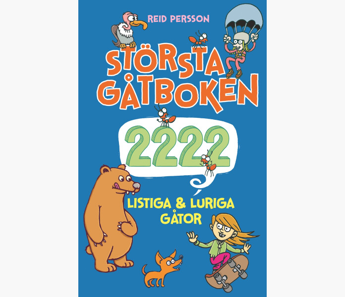 Storsta gatboken 2222 listiga o luriga gator kuva