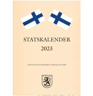 Statskalender, ruotsinkielinen, FSC Mix 2023 kuva
